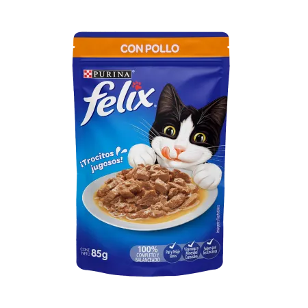 comida para gato felix classic sabor pollo