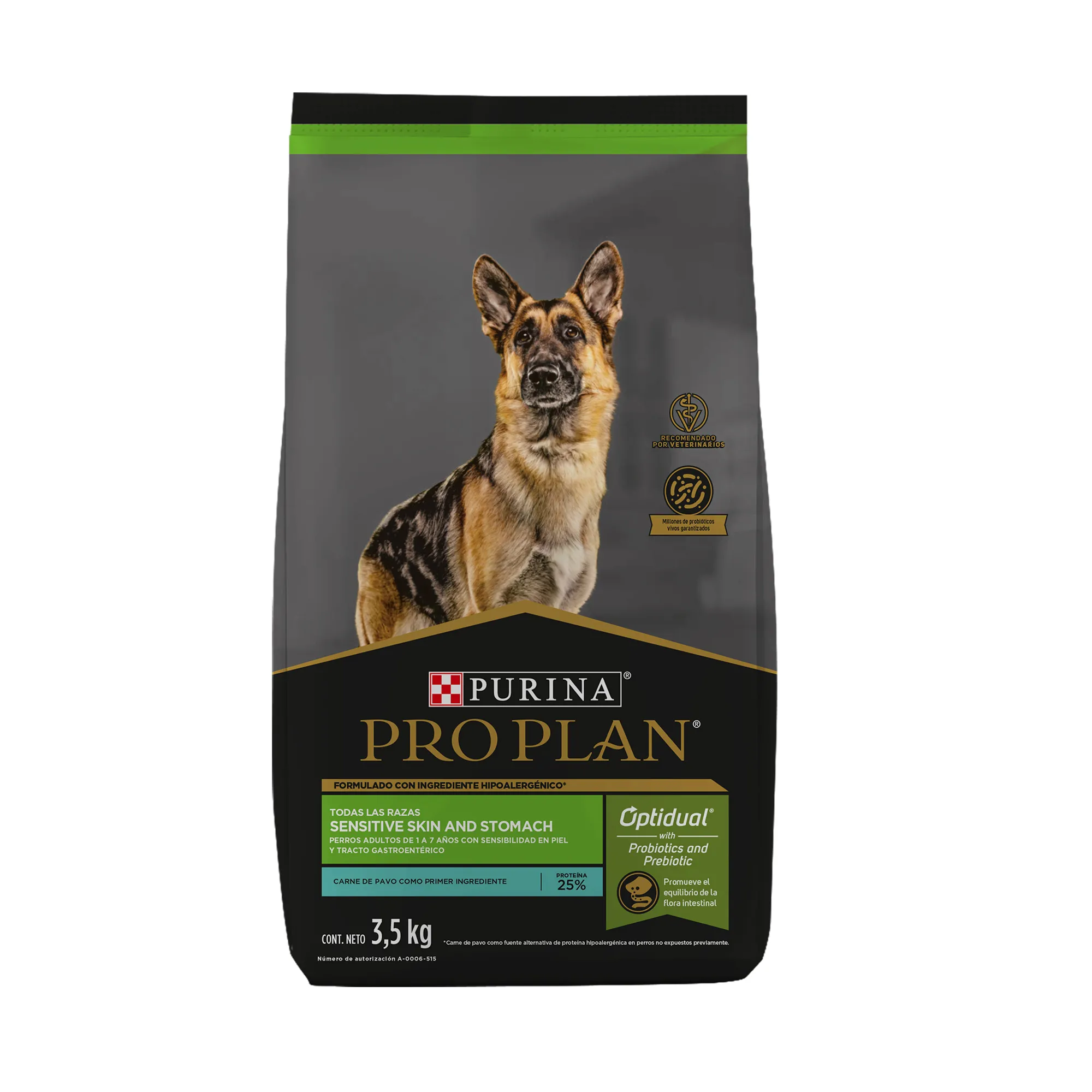 Pro Plan Perros con piel y estómago sensible | Purina Costa Rica